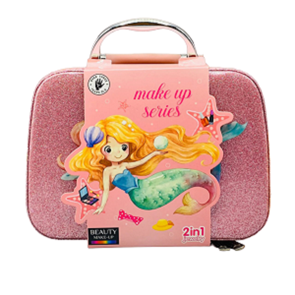 Fairy Princess Makeup Fashion Beauty Pretend Playset Toy For Kids Mermaid