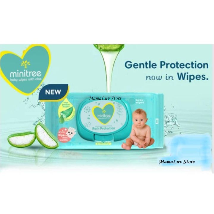 MiniTree Baby Wipes With Special Lid 1PC