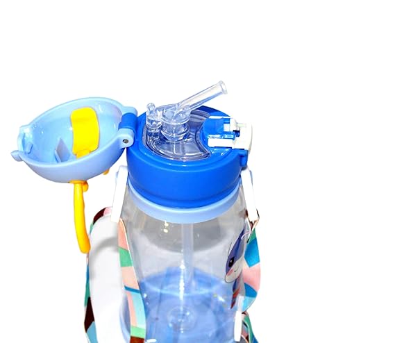 BPA-Free Cartoon-Designed Reusable Plastic Sipper Water Bottle