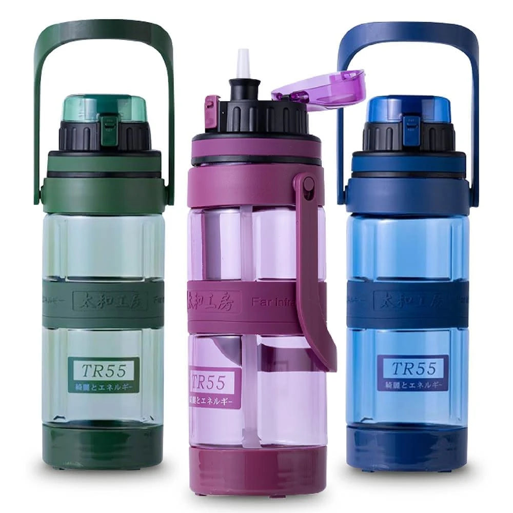 π§ Non-Slip Imported Premium Quality Water Bottle with Flip Button