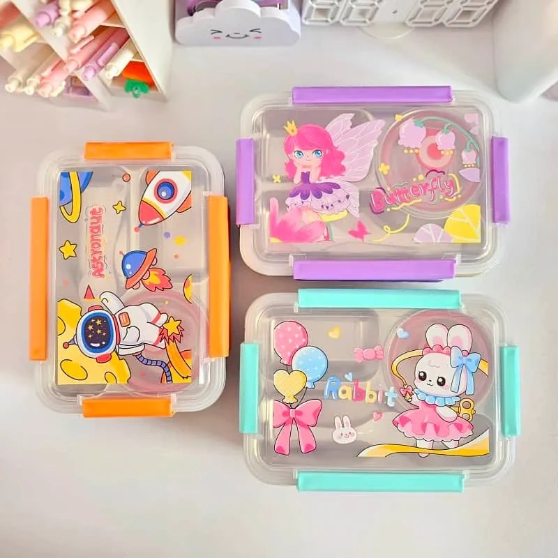 Cute Character Lunch Boxes π°π
