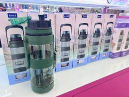 π§ Non-Slip Imported Premium Quality Water Bottle with Flip Button