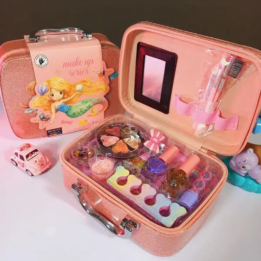 Fairy Princess Makeup Fashion Beauty Pretend Playset Toy For Kids Mermaid