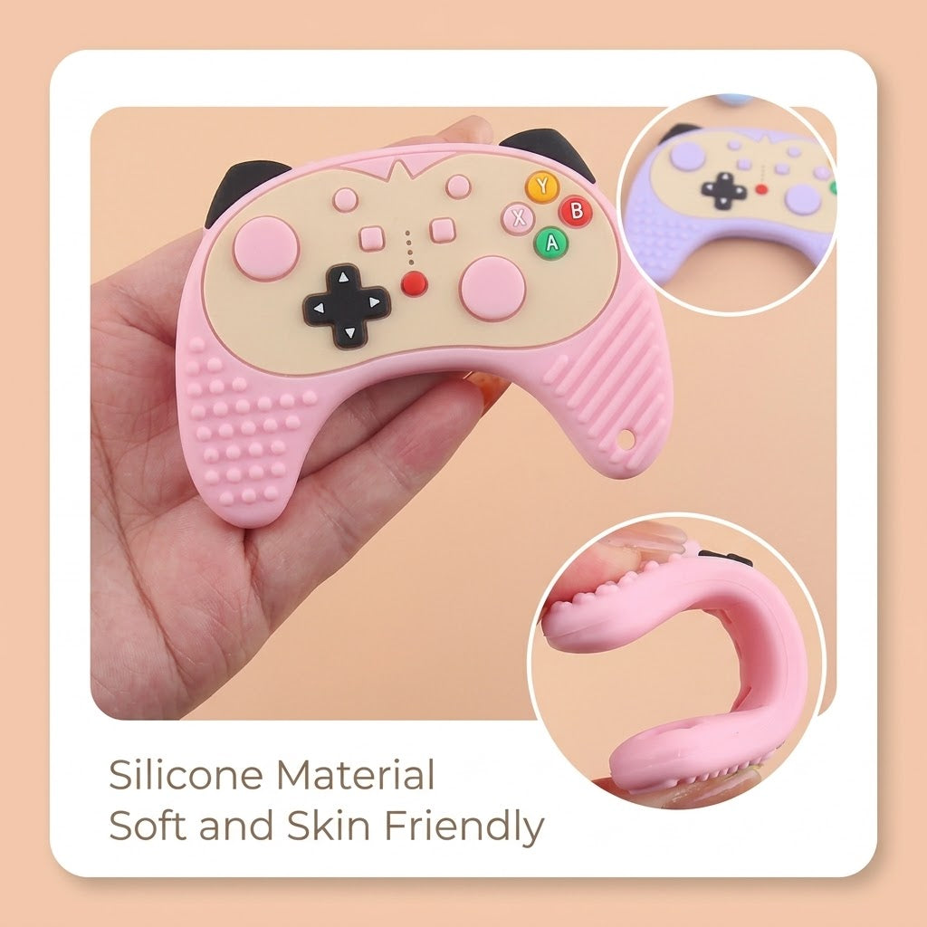 Sillicone Teether Remote Shape