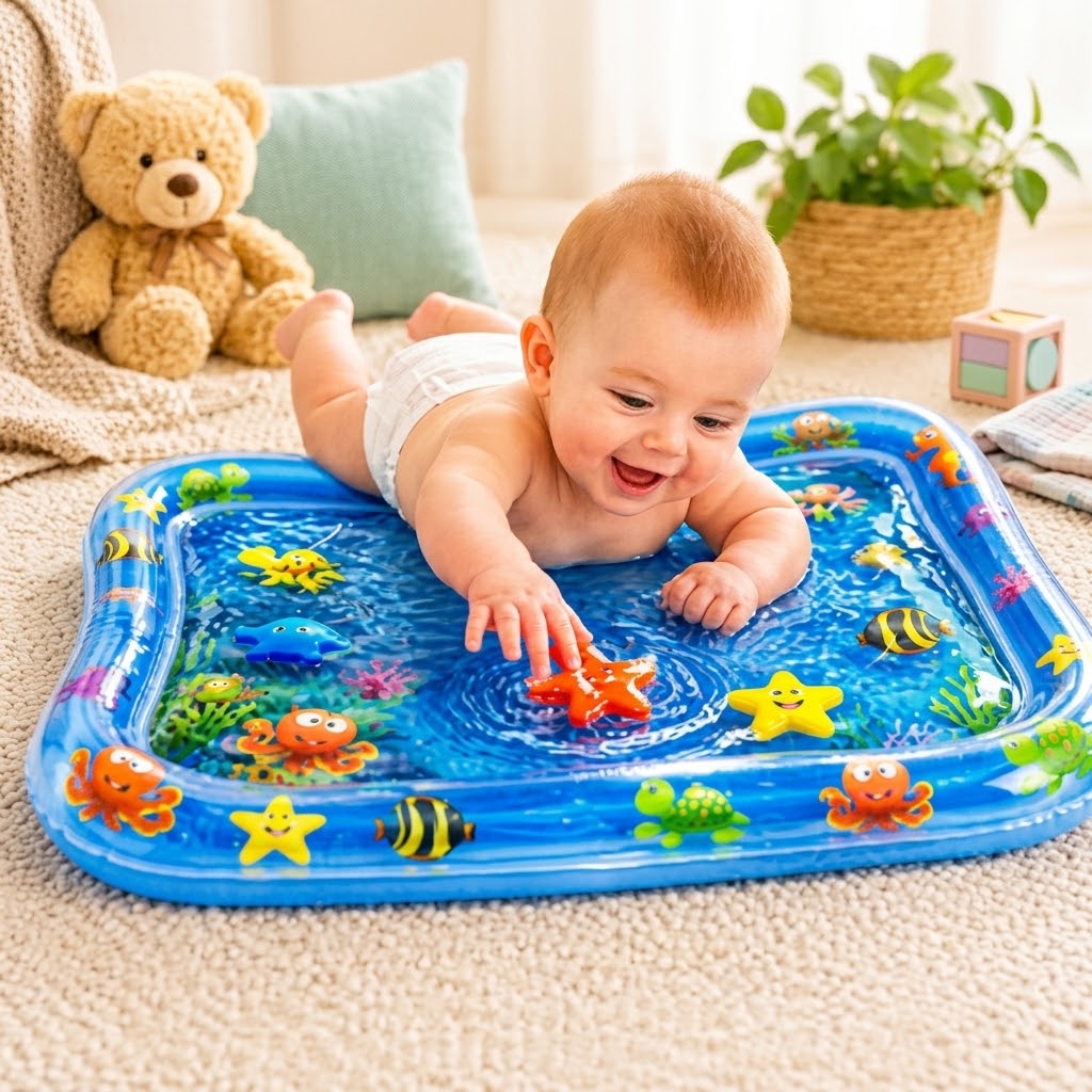Baby Toddler Activity Water Play Gym Leakproof