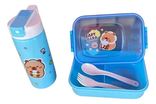 Lunch Box & Water Can Bundle – Baby Bear Edition 🐻