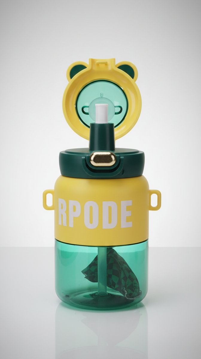 Imported Quality Stylish Water Bottle with Flip Button