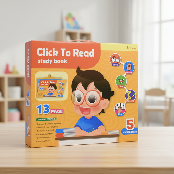 13 in 1 Kids Electronic Talking Poster Alphabet Wall Chart Interactive Click to Read Learning Books Toy for Early Education