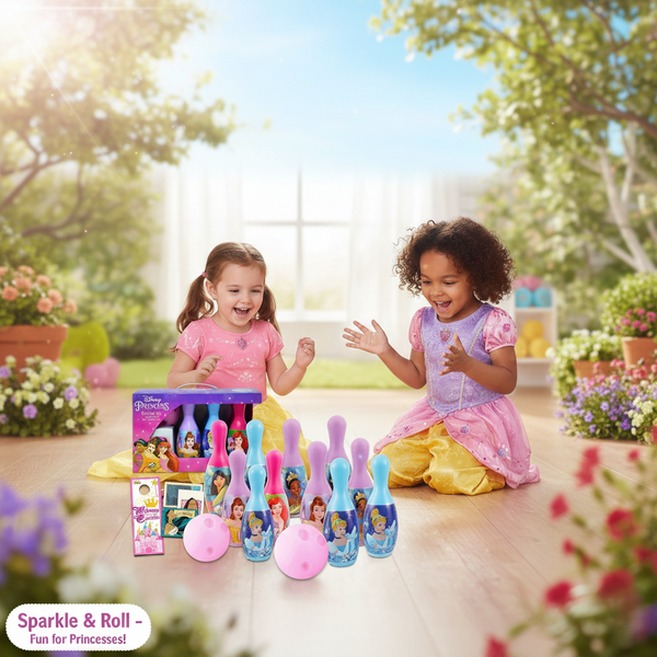 Bowling game for kids - indoor activity playing - 6 bowling pins 2 balls