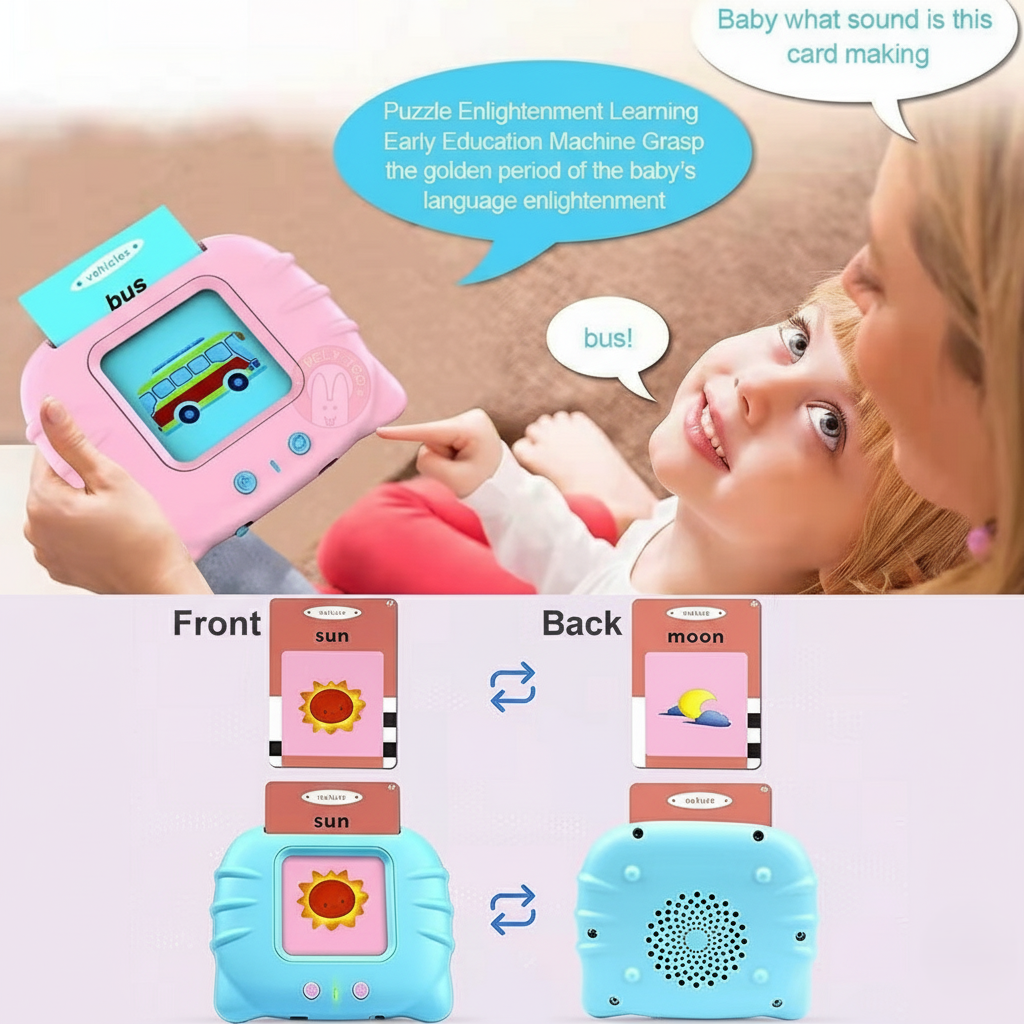 Talking Flash Cards Educational Toy | Early Education Learning Device