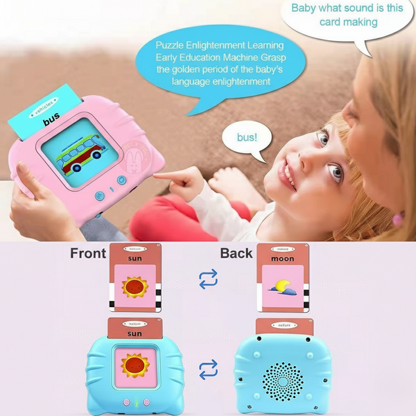 Talking Flash Cards Educational Toy | Early Education Learning Device
