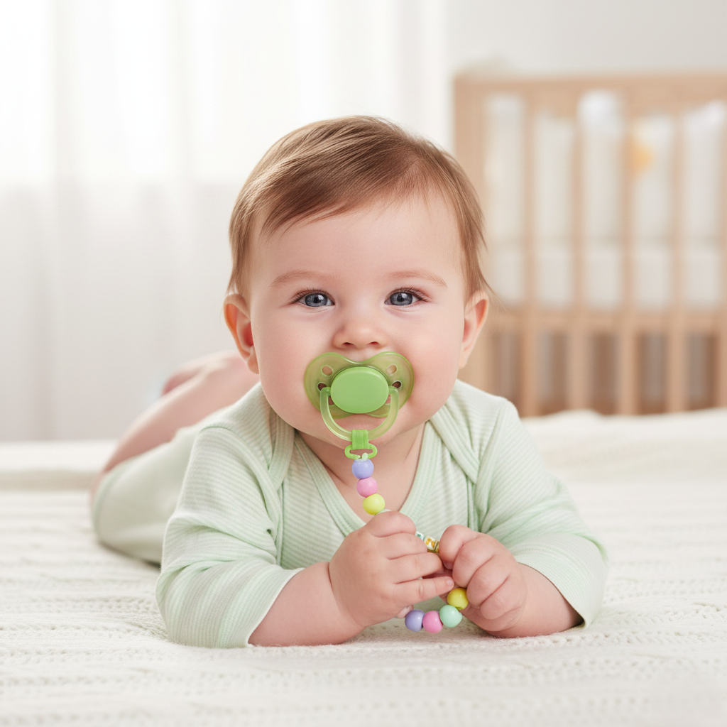 Baby Pacifiers with key chain