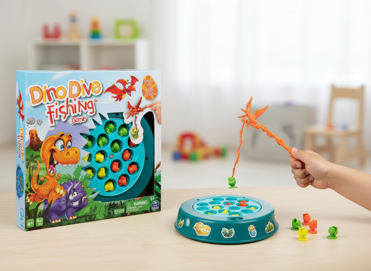 Junior Sifang Electric Music Fishing Plate