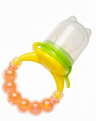 Food Pacifier with Rattle