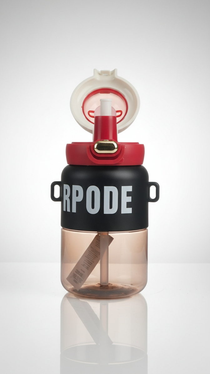 Imported Quality Stylish Water Bottle with Flip Button