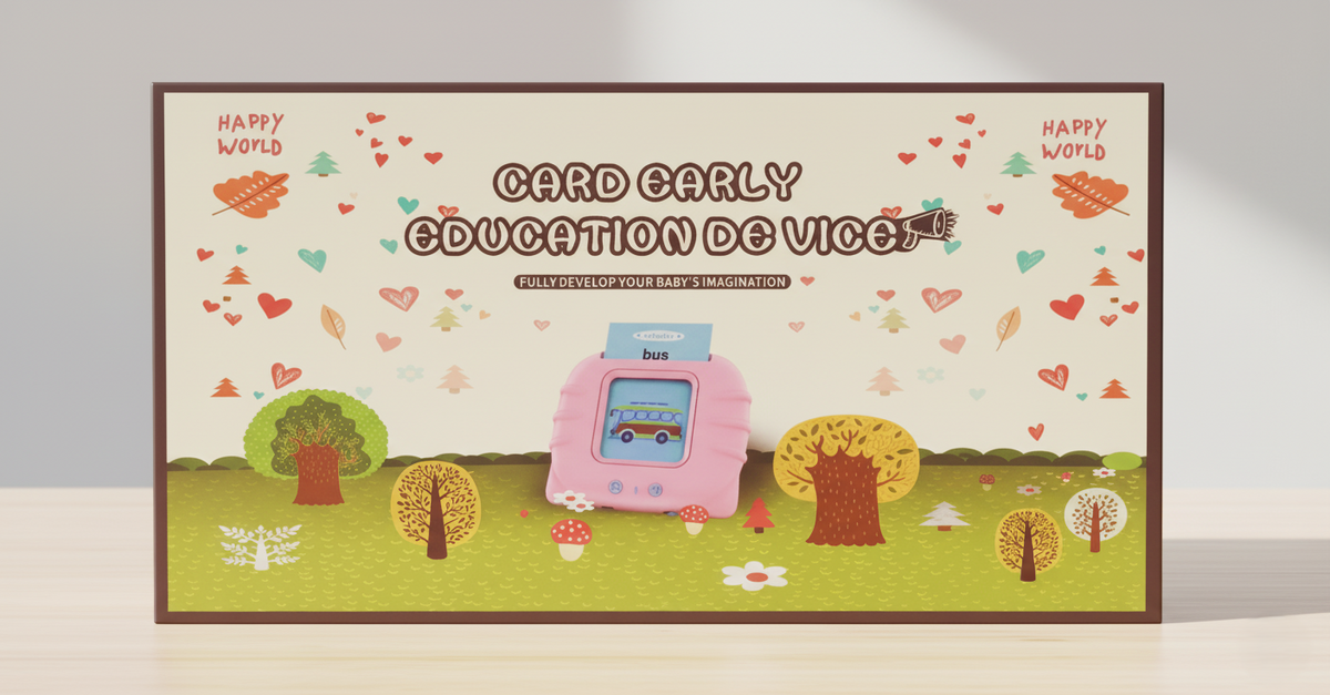 Talking Flash Cards Educational Toy | Early Education Learning Device