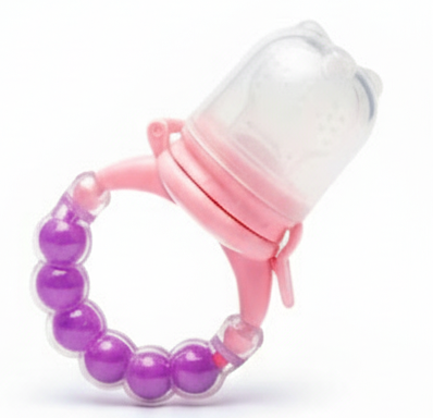 Food Pacifier with Rattle