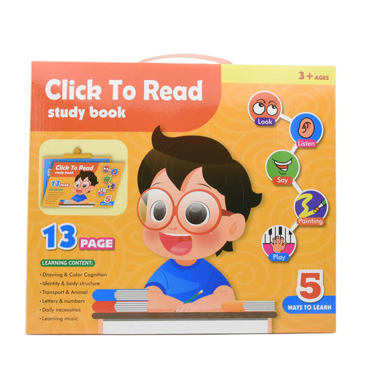 13 in 1 Kids Electronic Talking Poster Alphabet Wall Chart Interactive Click to Read Learning Books Toy for Early Education