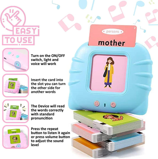Talking Flash Cards Educational Toy | Early Education Learning Device