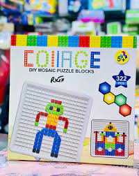 Coinage DIY Mosaic Puzzle Blocks - 322 Pcs