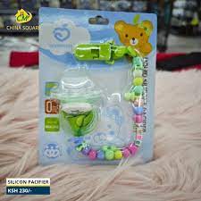 Baby Pacifiers with key chain