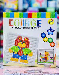 Coinage DIY Mosaic Puzzle Blocks - 322 Pcs