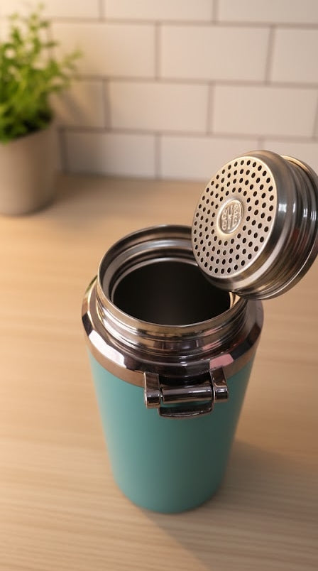 600ml Stainless Steel Vacuum Cup – Hot & Cold Thermal Bottle