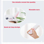 Plush Rabbit Hat Funny Jumping Bunny Ear Caps LED Light Up Floppy Ear Warm Hats for Girls Boys,with Moving Ears