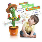 Dancing Cactus|Dancing Cactus Toy|Rechargeable Dancing Toy With Recording