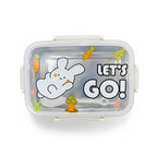 Stainless Steel Lunch Box – Let’s Go Rabbit Edition 🐰