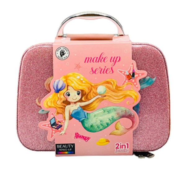 Fairy Princess Makeup Fashion Beauty Pretend Playset Toy For Kids Mermaid