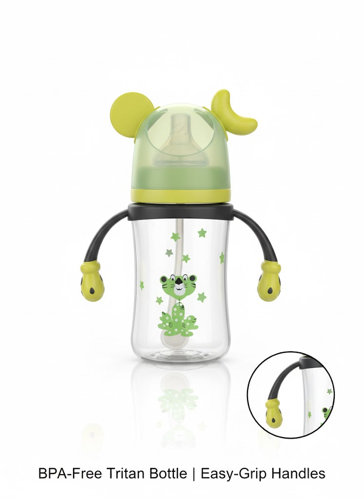 Bear Baby Feeder Bottle – 240ml 🍼