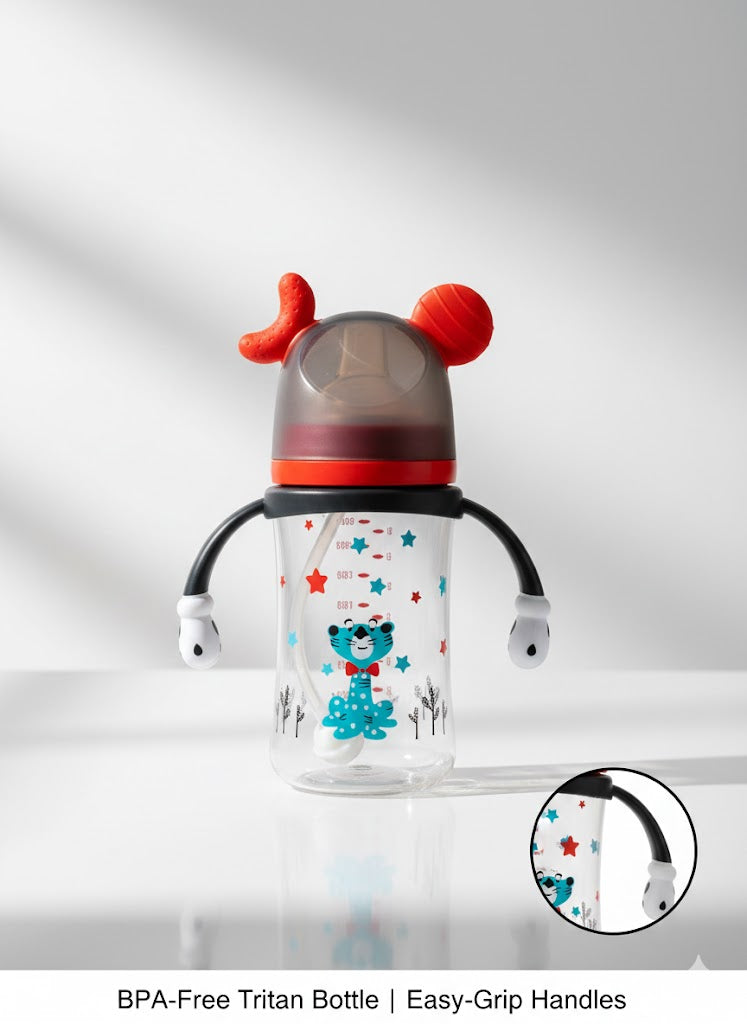 Bear Baby Feeder Bottle – 240ml 🍼